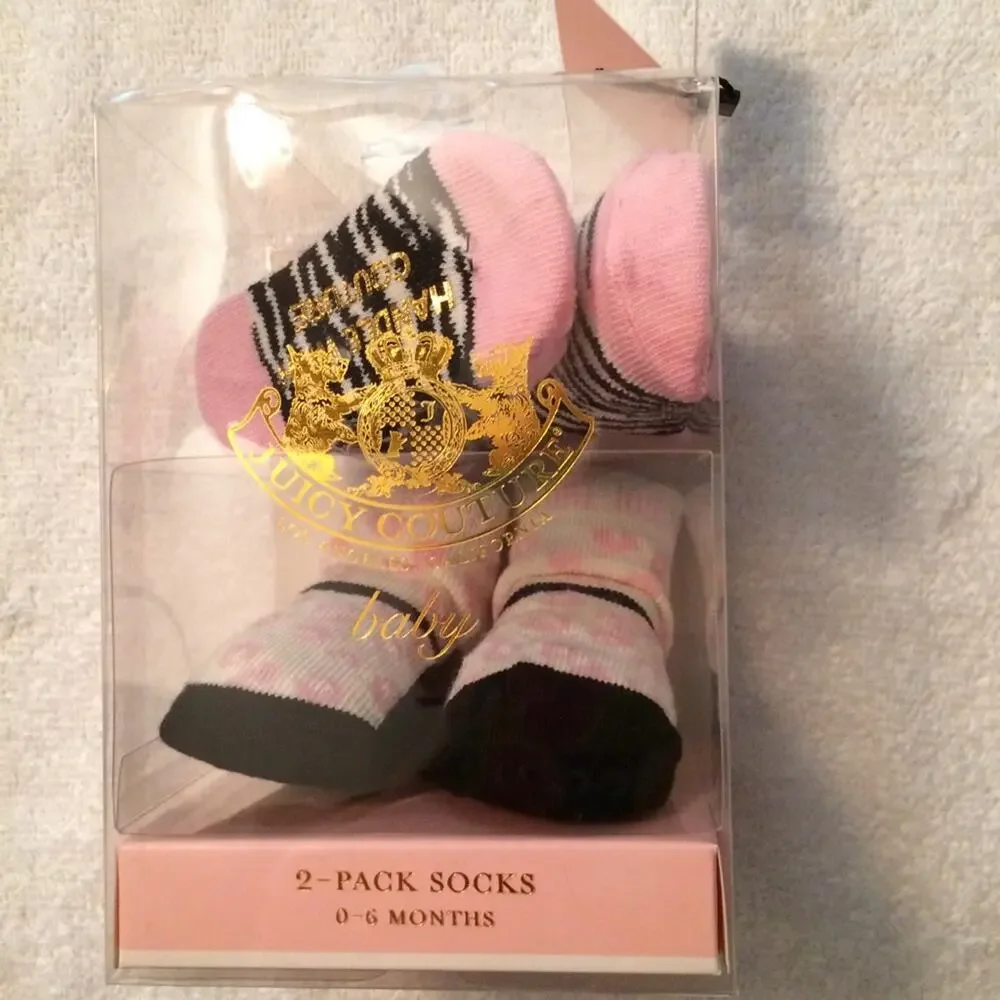 NWT Juicy Couture Infant Socks